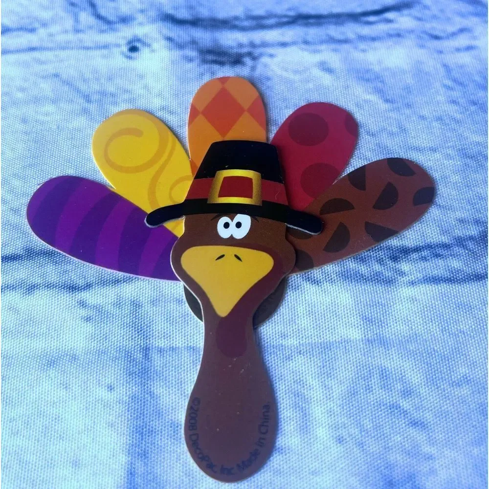 Thanksgiving‎ Turkey Cupcake Decopics-Poly Toppers 72 ct.